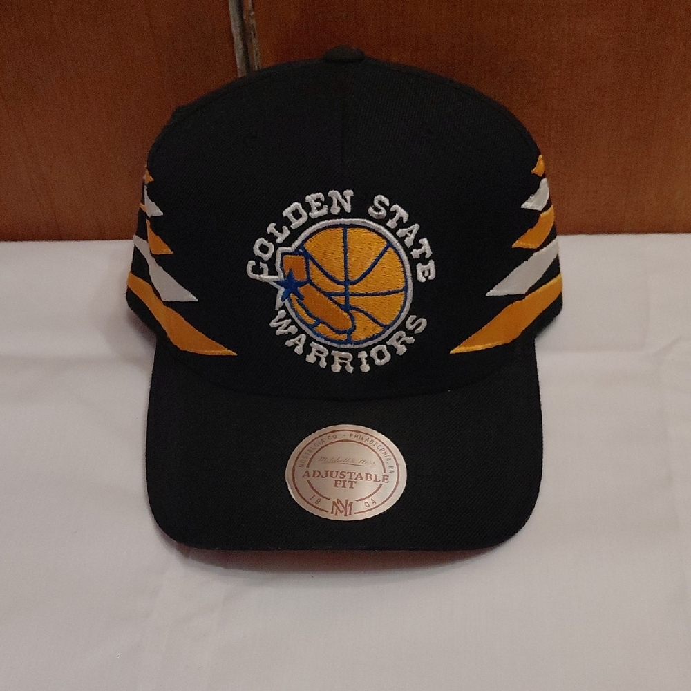 Mitchell & Ness Black Golden State Warriors Cap